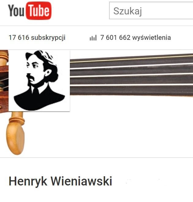 Kanał YouTube „Henryk Wieniawski” - zasłuchaj się i przeżyj ponownie konkursowe emocje!